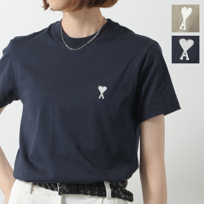 Amiアミ ドゥ クール ビッグハートロゴウールセーター102ji Amiアミ ドゥ クール ビッグハートロゴウールセーター102ji