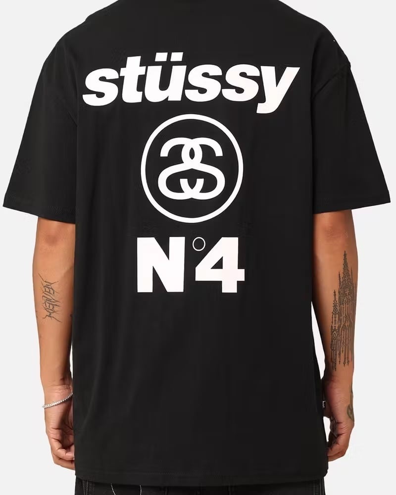 Stussy Tシャツ ステューシー ロゴ 半袖 Italic No. 4 T-Shirt ステューシー Tシャツ ステューシー ロゴ 半袖 Italic No. 4 T-Shirt